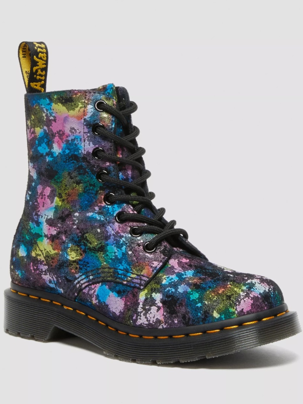 Dr. Martens Tutti Fruiti Suede Lace-Up Boots